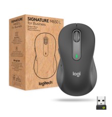 Мишка Logitech Signature M650 L Wireless Mouse for Business Graphite (910-006348)
