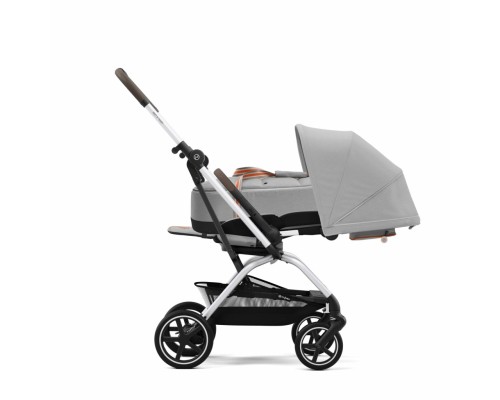 Коляска Cybex Eezy S Twist+ 2 SLV Lava Grey (з бампером) (522001097)