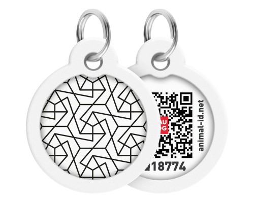 Адресник для тварин WAUDOG Smart ID з QR паспортом 