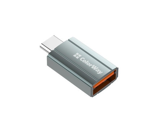 Перехідник USB-A toUSB-C ColorWay (CW-AD-AC)