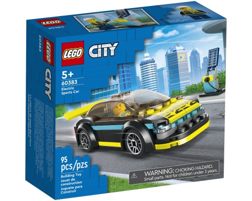 Конструктор LEGO City Електричний спортивний автомобіль 95 деталей (60383)