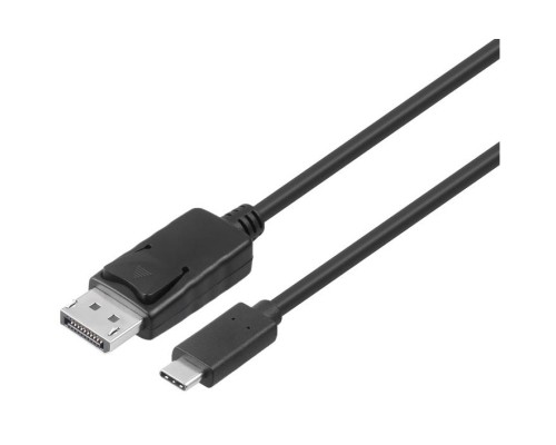 Кабель мультимедійний USB-C to DisplayPort 1.0m (AM/AM), 3840*216060Hz, black 2E (2EW-1925)