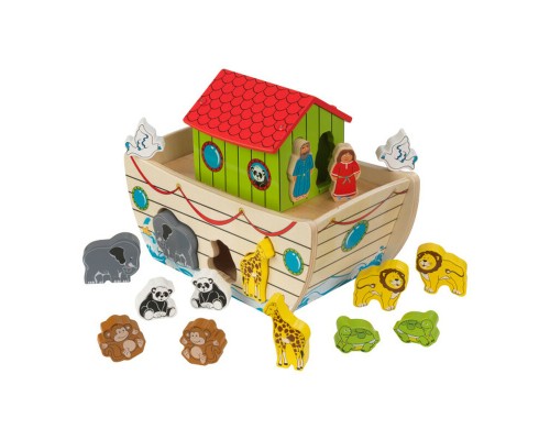 Ігровий набір KidKraft дерев'яний Ноїв Ковчег (63244)