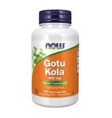 Трави Now Foods Готу Кола, 450 мг, Gotu Kola, 100 вегетаріанських капсул (NF4700)