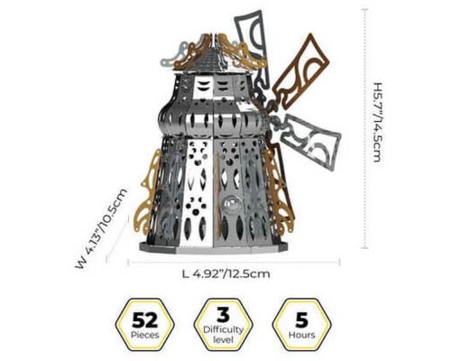 Конструктор Metal Time колекційна модель Mysterious Mill (MT054)