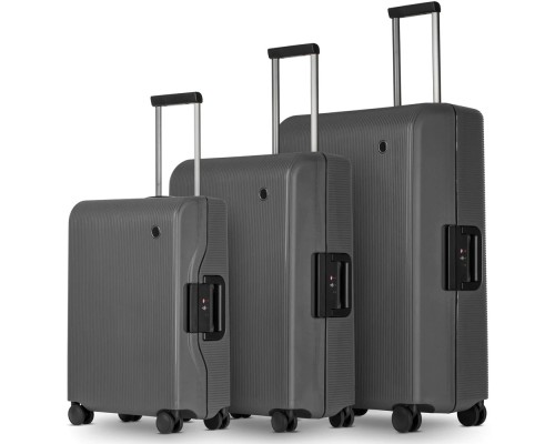 Валіза Echolac Fusion Dark Grey S (EcPW004-403-04)