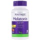 Амінокислота Natrol Мелатонін, 1 мг, смак полуниці, Melatonin, Fast Dissolve, 90 таблеток (NTL-06324)