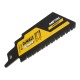 Полотно DeWALT для шабельних пилок, EXTREME CARBIDE , 102 мм., 8 TPI (DT20437)