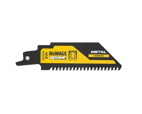 Полотно DeWALT для шабельних пилок, EXTREME CARBIDE , 102 мм., 8 TPI (DT20437)