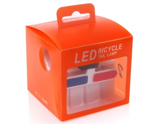Задня велофара Velotrade Police BC-TL5454 LED USB (LTSS-026)