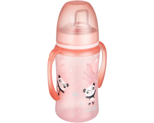 Поїльник-непроливайка Canpol babies EasyStart 240 мл -Sweet fun рожева (35/208_pin)