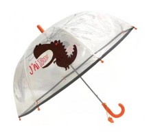 Парасоля Economix Hundry Dino тростина автомат, , прозорий (E98451)