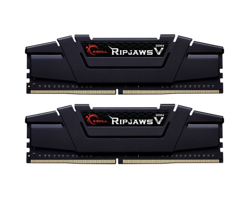 Модуль пам'яті для комп'ютера DDR4 16GB (2x8GB) 4400 MHz RipjawsV Black G.Skill (F4-4400C18D-16GVKC)