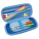 Пенал Cool For School 1 відділення з органайзером синій (QT-5772-Blue)