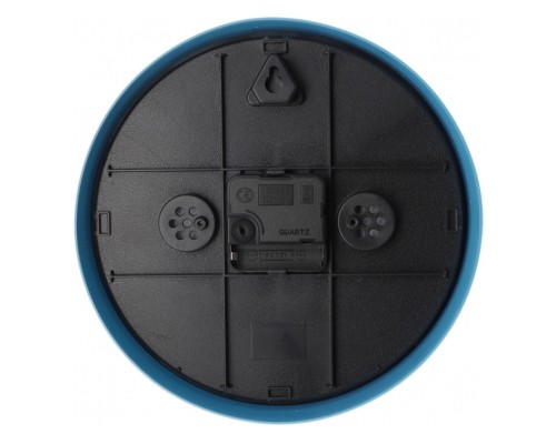 Настінний годинник Optima Little Zebra пластиковий, блакитний (O52106)