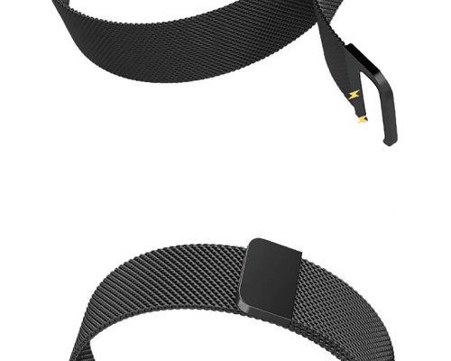 Ремінець до смарт-годинника BeCover Milanese Style для Samsung Galaxy (20mm)/Watch 5/ Watch 4.../Gear S2 Classic/Gear Sport Gray (707673)