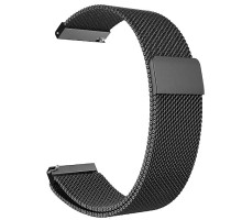 Ремінець до смарт-годинника BeCover Milanese Style для Samsung Galaxy (20mm)/Watch 5/ Watch 4.../Gear S2 Classic/Gear Sport Gray (707673)