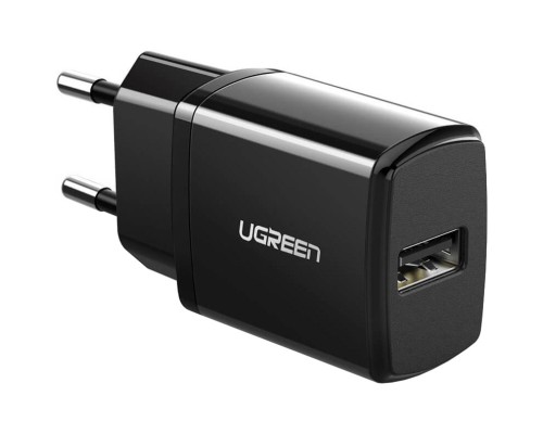 Зарядний пристрій Ugreen ED011 5V USB 2.1A (50459) Black (976964)
