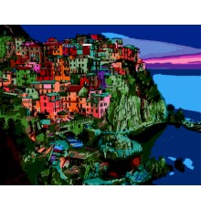 Картина по номерам ZiBi Чинкве-Терре 40*50 см ART Line (ZB.64107)