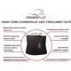 Пояс для схуднення PowerPlay 4301 125 х 30 см + кишеня для смартфона Чорний (PP_4301_Black_125_Pocket)