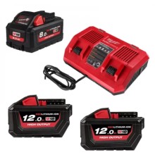 Набір акумулятор + зарядний пристрій Milwaukee Li-Ion M18 HNRGO1-823 M18 NRG Kit Outdoor IN2 (4932492933)