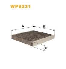 Фільтр салону Wixfiltron WP9231