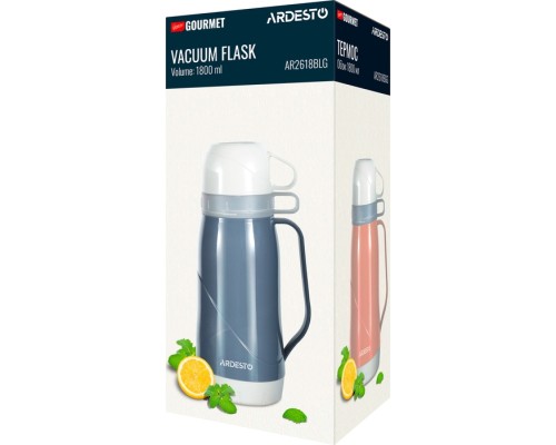 Термос Ardesto Gemini Gourmet 1800 мл Зелений (AR2618GRG)