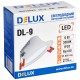 Світильник Delux DL-9 3000К 9Вт 720лм 230В D110мм (90018629)