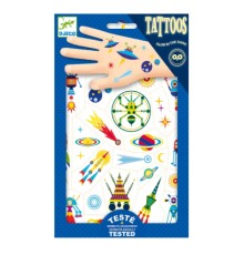 Набір для творчості Djeco Космос наклейки на тіло (DJ09590)