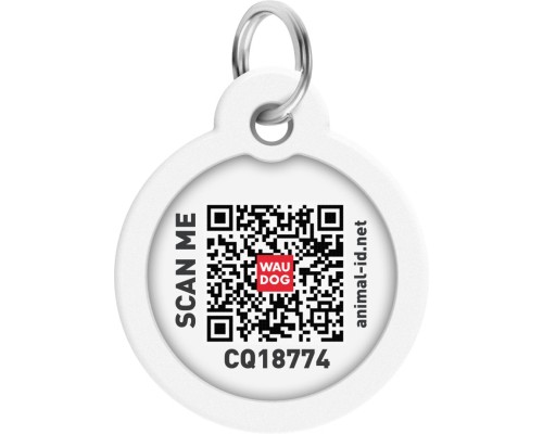 Адресник для тварин WAUDOG Smart ID з QR паспортом 