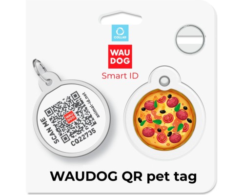 Адресник для тварин WAUDOG Smart ID з QR паспортом 