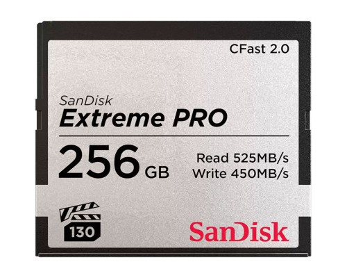Карта пам'яті SanDisk 256GB CFast 2.0 Extreme Pro (SDCFSP-256G-G46D) Карта пам'яті SanDisk 256GB CFast 2.0 Extreme Pro (SDCFSP-256G-G46D)