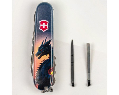 Ніж Victorinox Climber Zodiac Дракон в променях сонця (1.3703.3_Z3270p)