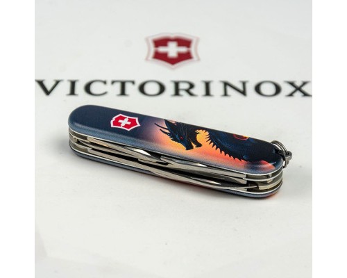Ніж Victorinox Climber Zodiac Дракон в променях сонця (1.3703.3_Z3270p)