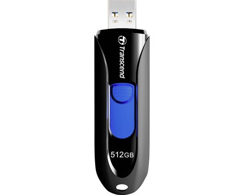 USB флеш накопичувач Transcend 512GB JetFlash 790 Black USB 3.1 (TS512GJF790K) 