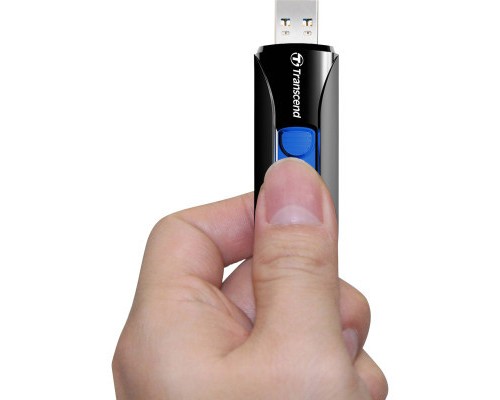 USB флеш накопичувач Transcend 512GB JetFlash 790 Black USB 3.1 (TS512GJF790K) 