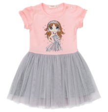 Плаття дитяче Breeze з фатиновою спідницею (19713-104G-pink)