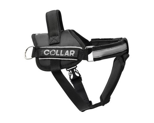 Шлея для собак Dog Extreme Police N3 55-75 см чорна (07061)