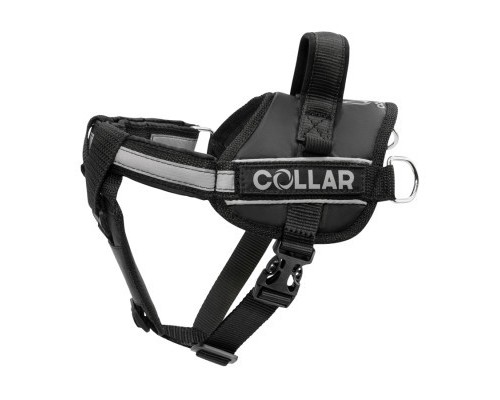Шлея для собак Dog Extreme Police N3 55-75 см чорна (07061)