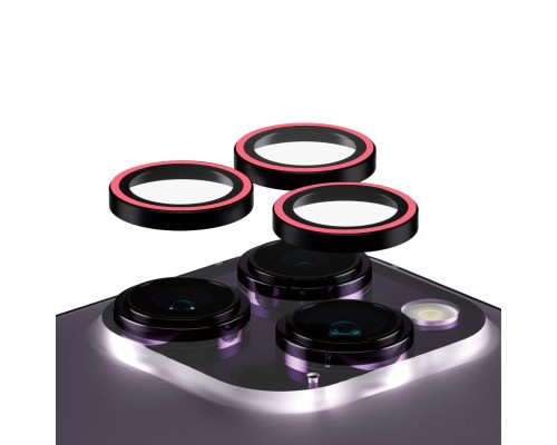 Скло захисне Armorstandart for Camera AR iPhone 15 Pro / 15 Pro Max Pink (ARM76126)