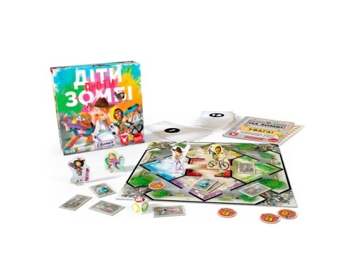 Настільна гра Geekach Games Діти проти зомбі (Zombie Kidz Evolution, Українською) (GKCH016ZKE/ZKE01-2024-26-UA) Настільна гра Geekach Games Діти проти зомбі (Zombie Kidz Evolution, Українською) (GKCH016ZKE/ZKE01-2024-26-UA)
