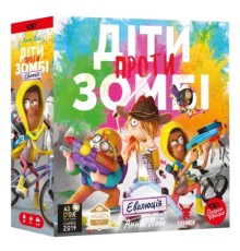 Настільна гра Geekach Games Діти проти зомбі (Zombie Kidz Evolution, Українською) (GKCH016ZKE/ZKE01-2024-26-UA)