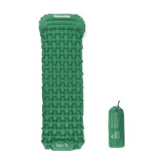 Туристичний килимок Naturehike із підголовником CNK2300DZ0001 198 х 59 см темно-зелений (6976023929540)