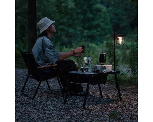 Туристичний стіл Naturehike для барбекю сталевий CNK2300CW014 чорний (6976023923289) Туристичний стіл Naturehike для барбекю сталевий CNK2300CW014 чорний (6976023923289)
