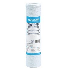 Картридж для фільтра глечика Ecosoft Картридж з поліпропіленової нитки Ecosoft 2.5х10
