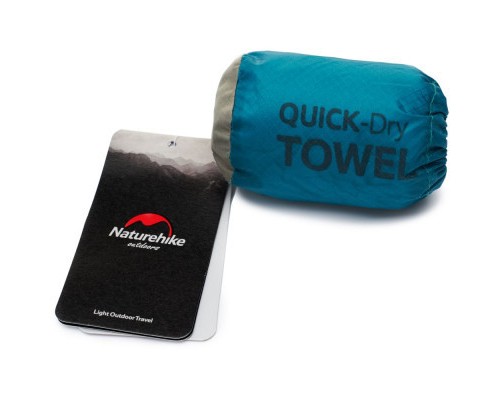 Туристичний рушник Naturehike MJ01 Ultralight NH19Y001-J 80 см х 40 см смарагдовий (6927595735824)