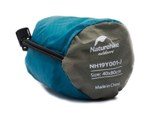 Туристичний рушник Naturehike MJ01 Ultralight NH19Y001-J 80 см х 40 см смарагдовий (6927595735824)