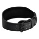 Атлетичний пояс RDX 4 шкіряний Full Black S (WBS-4FB-S)