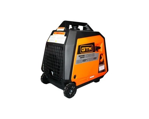 Генератор GTM інверторний DK3500iA 3,3kW(макс)/3,0kW(ном), руч.старт (DK3500iA)
