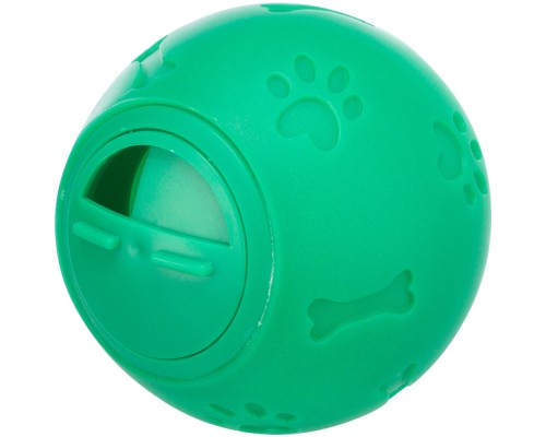 Іграшка для собак Trixie Куля для ласощів Пластик Зелена 7 см (4011905034928)